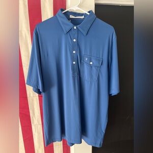 Criquet Polo; Large; Blue